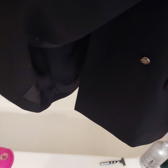 7 For All Mankind Double-Breasted Blazer Black, size 40 - Picture 11 of 11
